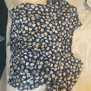Madewell Floral Blouse